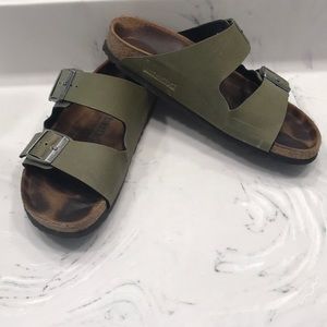 Birkenstock sandals green